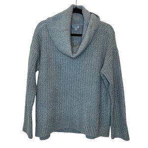 Barefoot Dreams Gray Cowl Neck Sweater